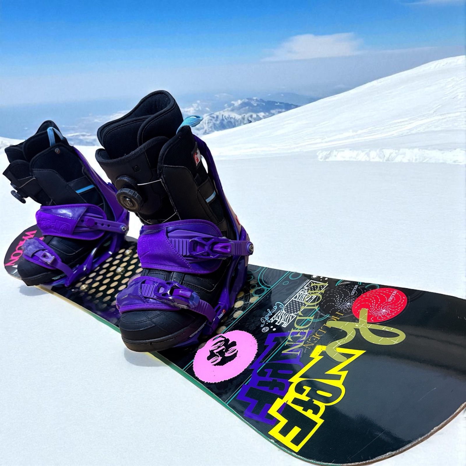 RIDE スノーボード 3点セット× head BOAブーツ × ビンディングS