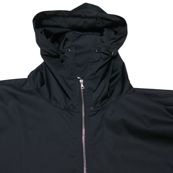 AURALEE オーラリー HARD TWIST POLYESTER SATIN LAMINATE ZIP BLOUSON