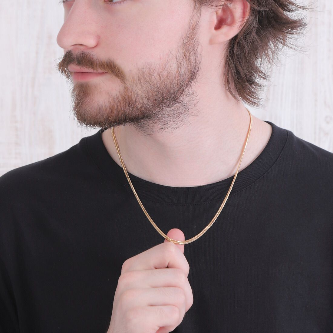 18金 喜平ネックレス 12面トリプル 13g 55cm メンズ レディース