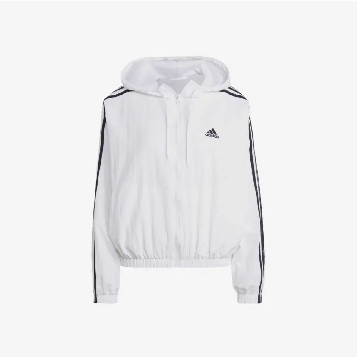 adidas アディダス 3本線 ウィンドブレーカー 白
