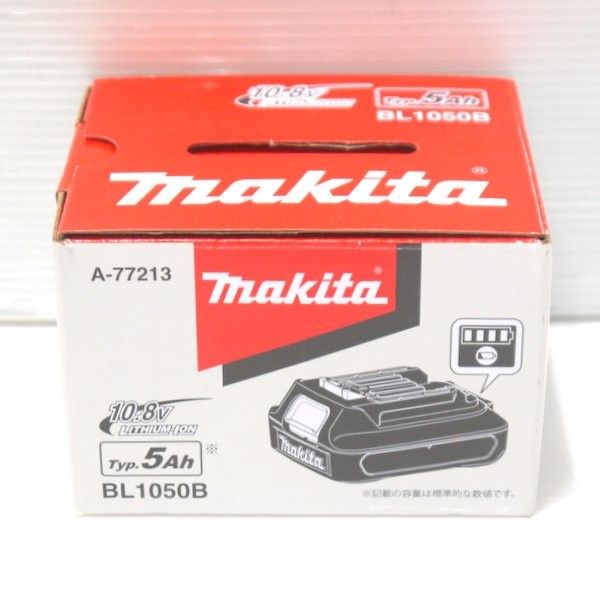 マキタ 純正 リチウムイオンバッテリー BL1050B A-77213 未使用 10.8V 