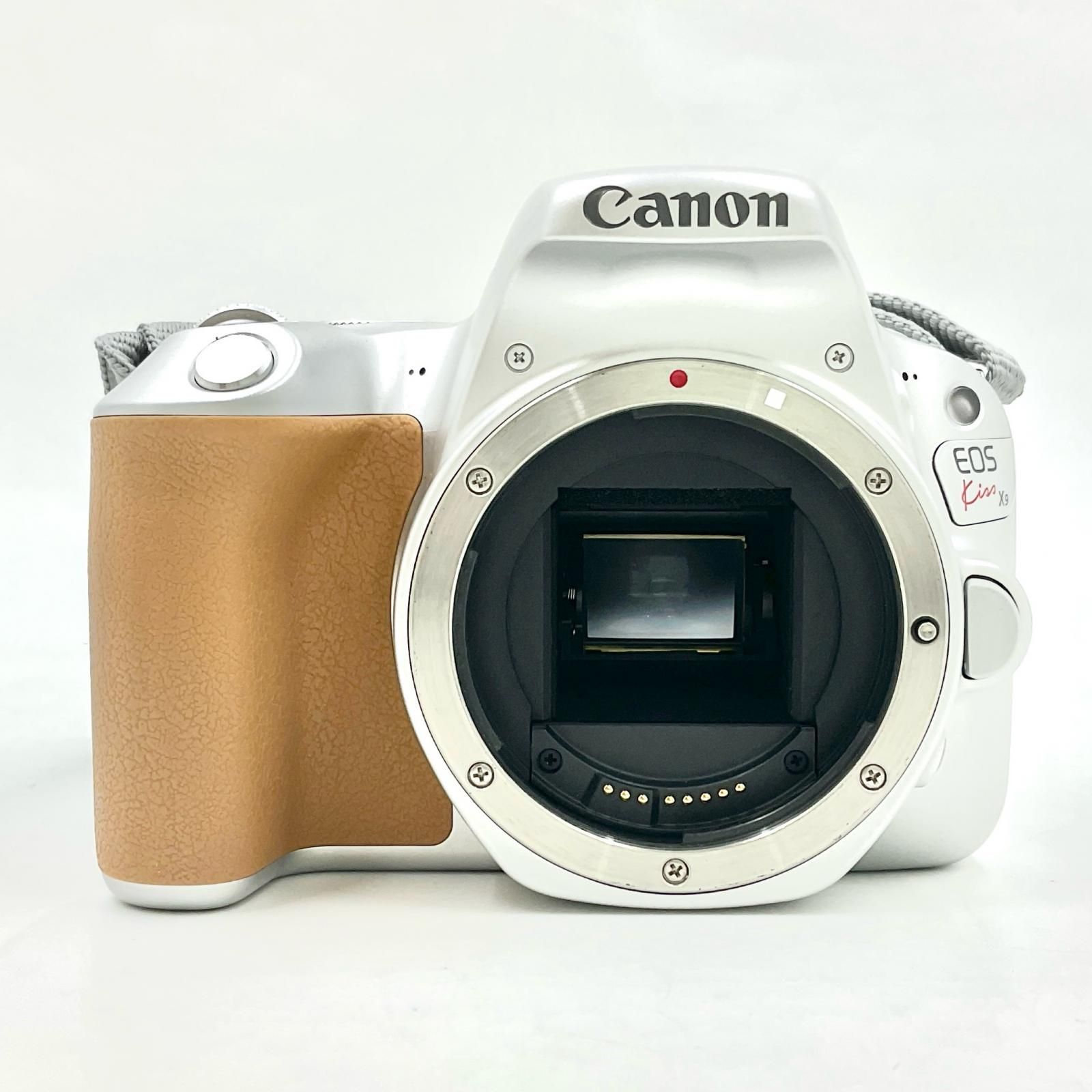 Canon デジタル一眼 EOS Kiss X9 EF-S18-55 IS STM レンズキット シルバー 動作 済 全額返金保証 最速発送