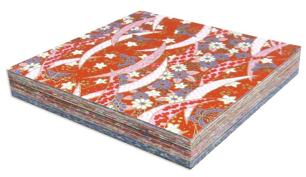 千代紙 友禅和紙 15×15ｃｍ 100柄各1枚 100枚入