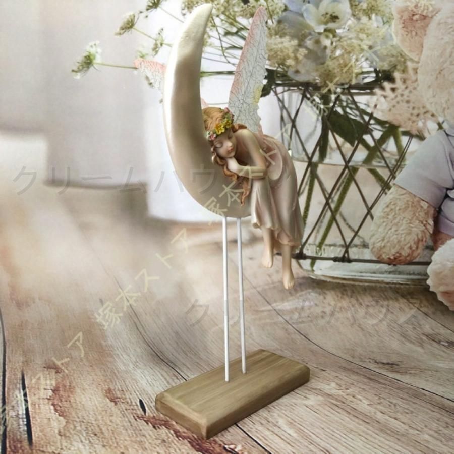 【美品】天使　エンジェル　オブジェ　置物　インテリア　工芸品　美術品　A3153 美品】天使 エンジェル オブジェ 置物 インテリア 工芸品 美術品