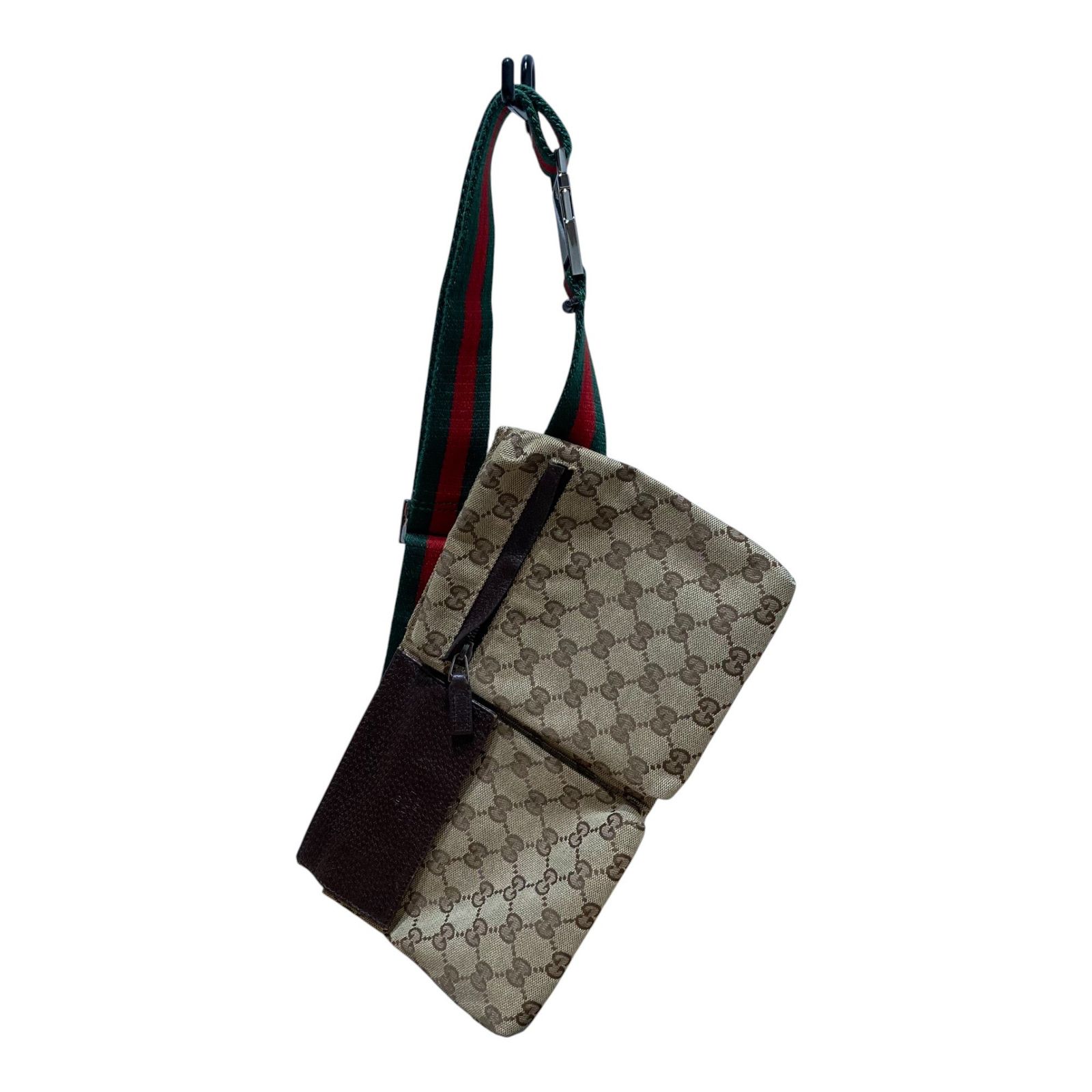 GUCCI (グッチ) ★★ - 28566・492783 シェリーライン GGキャンバス ウエストバッグ ユニセックス ベージュ FREE GUCCI (グッチ) - 28566・492783 シェリーライン GGキャンバス