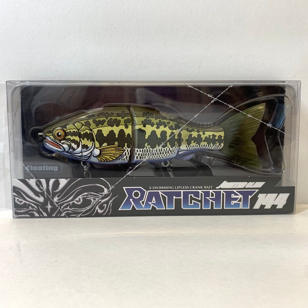 加古川店 GAN CRAFT | ガンクラフト ルアー ジョイクロラチェット144 ジョインテッドクロー YAOITA CARTOON BASS 87