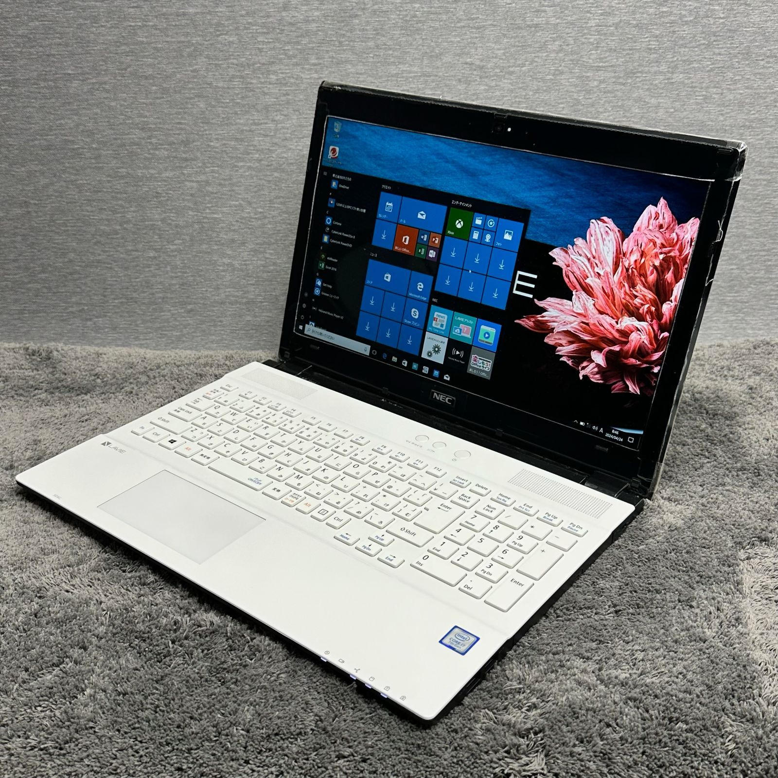 中古良品一体型パソコン NEC DA700/K Windows11+office 高性能core i7-8550U/爆速SSD1TB/メモリ16GB/23.8インチ/無線/DVDマルチ/テレビ機能  | 中古パソコンショップNS