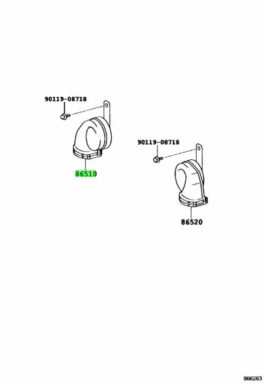 レクサス LEXUS 純正 LX600 ホーン HIGH LOW ハイ ロー 2個 セット レクサスホーン トヨタ プリウス RAV4 ハリアー ランクルプラド 流用 パーツ エンジン タイヤ バンパー 検索 マフラー