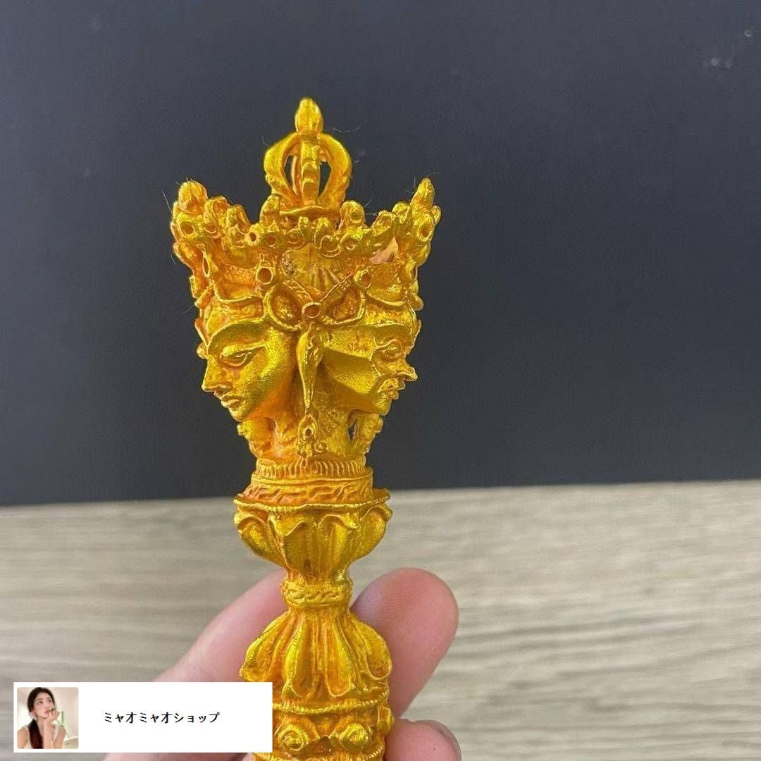 中国古美術· 珍品旧蔵収純銅高浮彫刻鎏金官帽,箱付き文房具·置物·賞物·稀少品 中国古美術・旧蔵鏨刻鎏金の馬車・純銅製・高浮彫り・置物