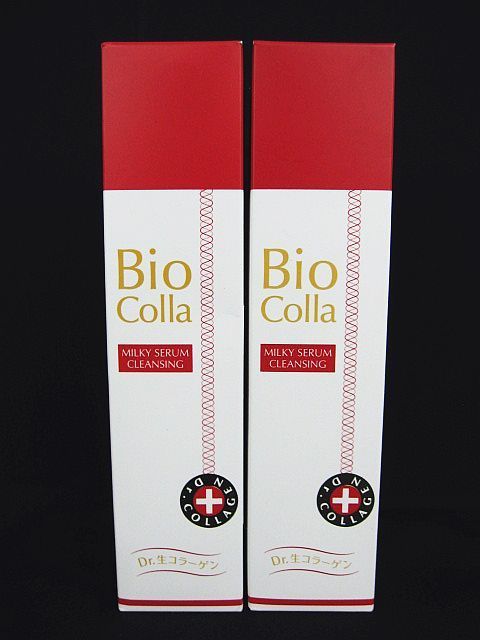未使用 2点セット Bioコラ ミルキーセラムクレンジング