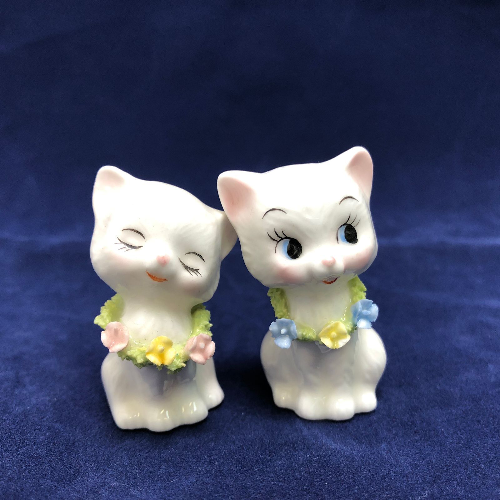 中古】加藤工芸 KATO KOGEI フィギュリン 陶器 人形 アニマル6体