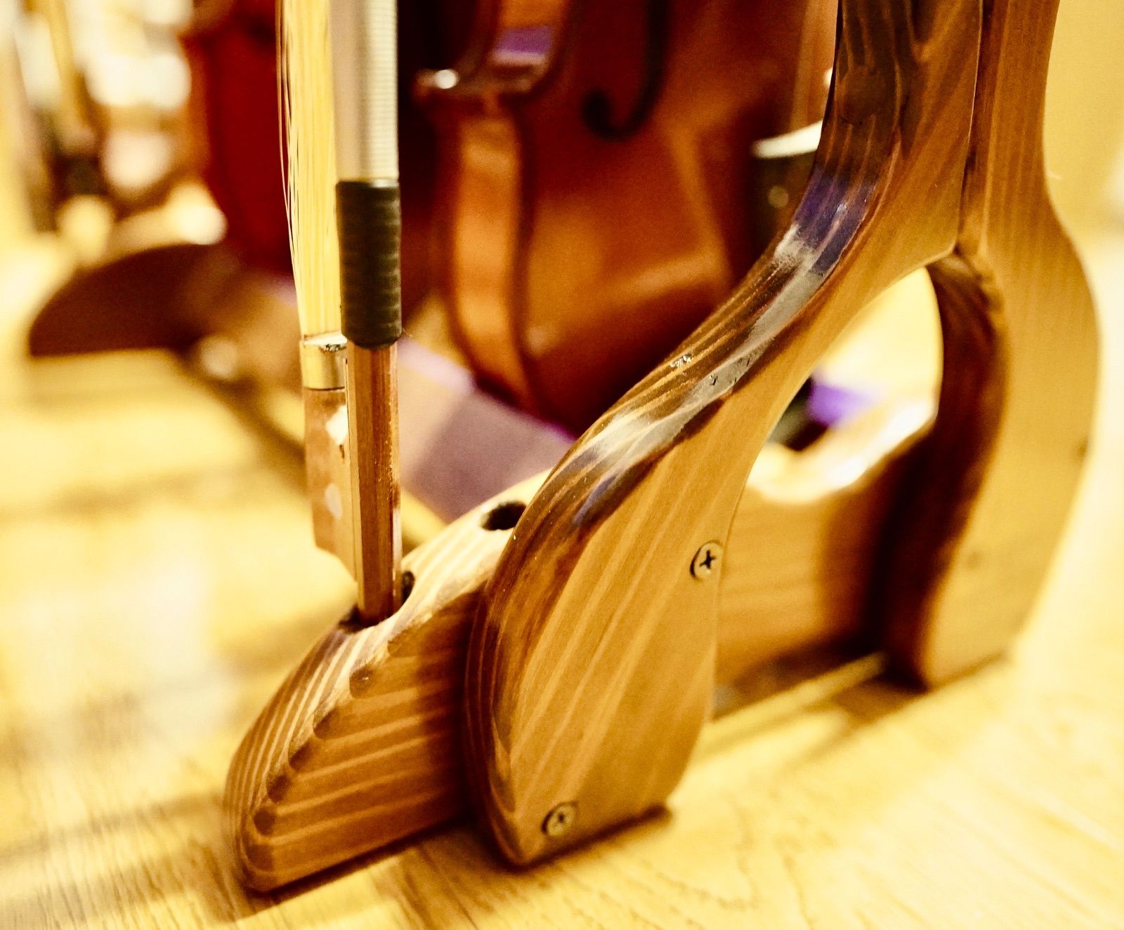 手作り木工 木製バイオリン