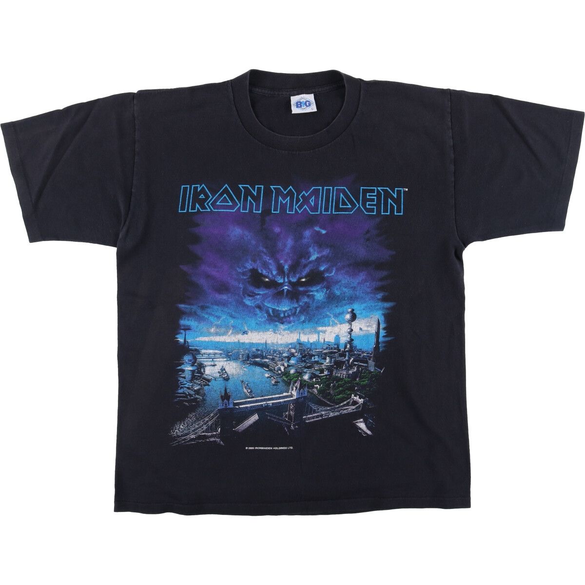 古着 00年代 B!G IRON MAIDEN アイアンメイデン バンドTシャツ バンT メンズL相当|eaa585060