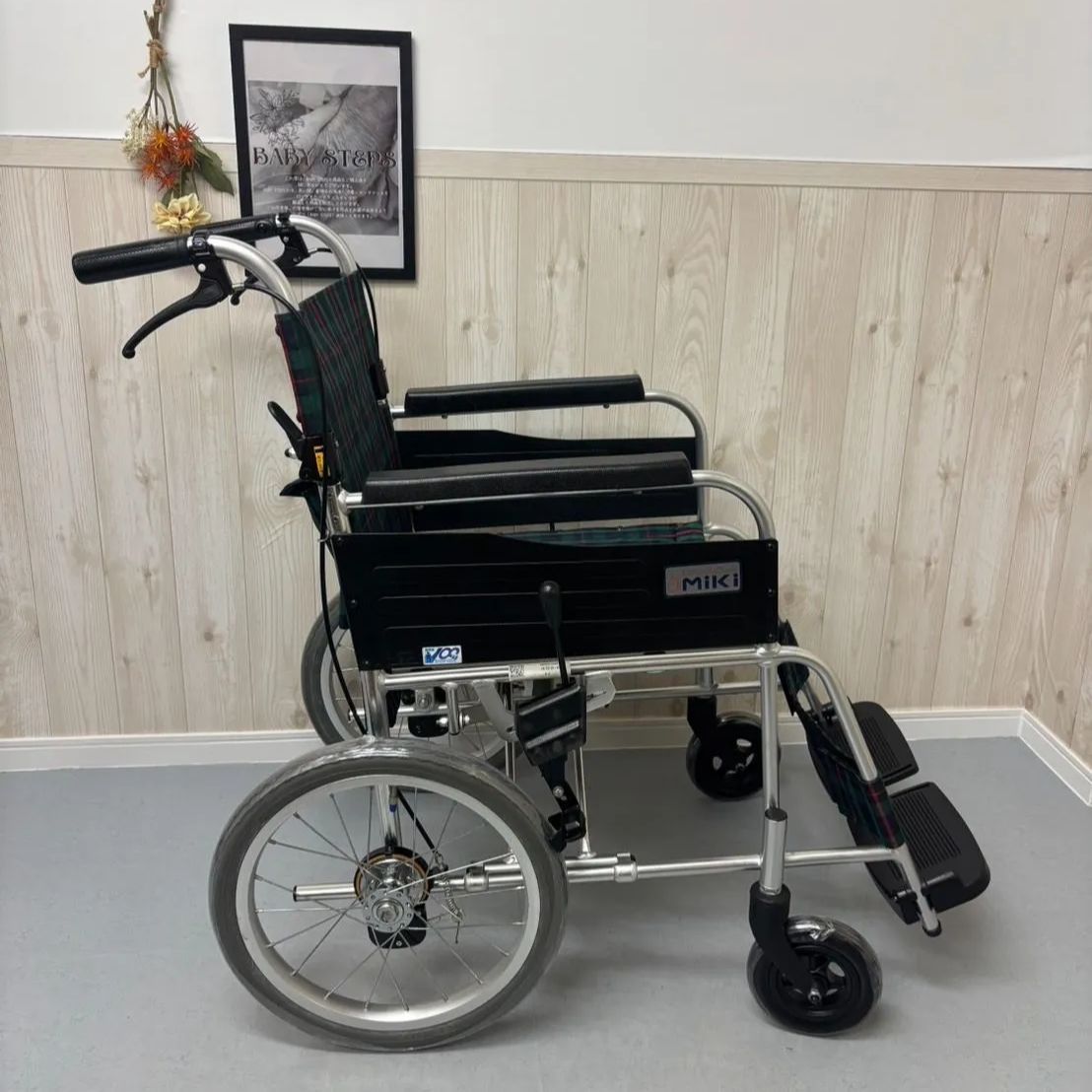 介助式車いす 標準型 MPCN-46JD 車イス 車椅子 ミキ