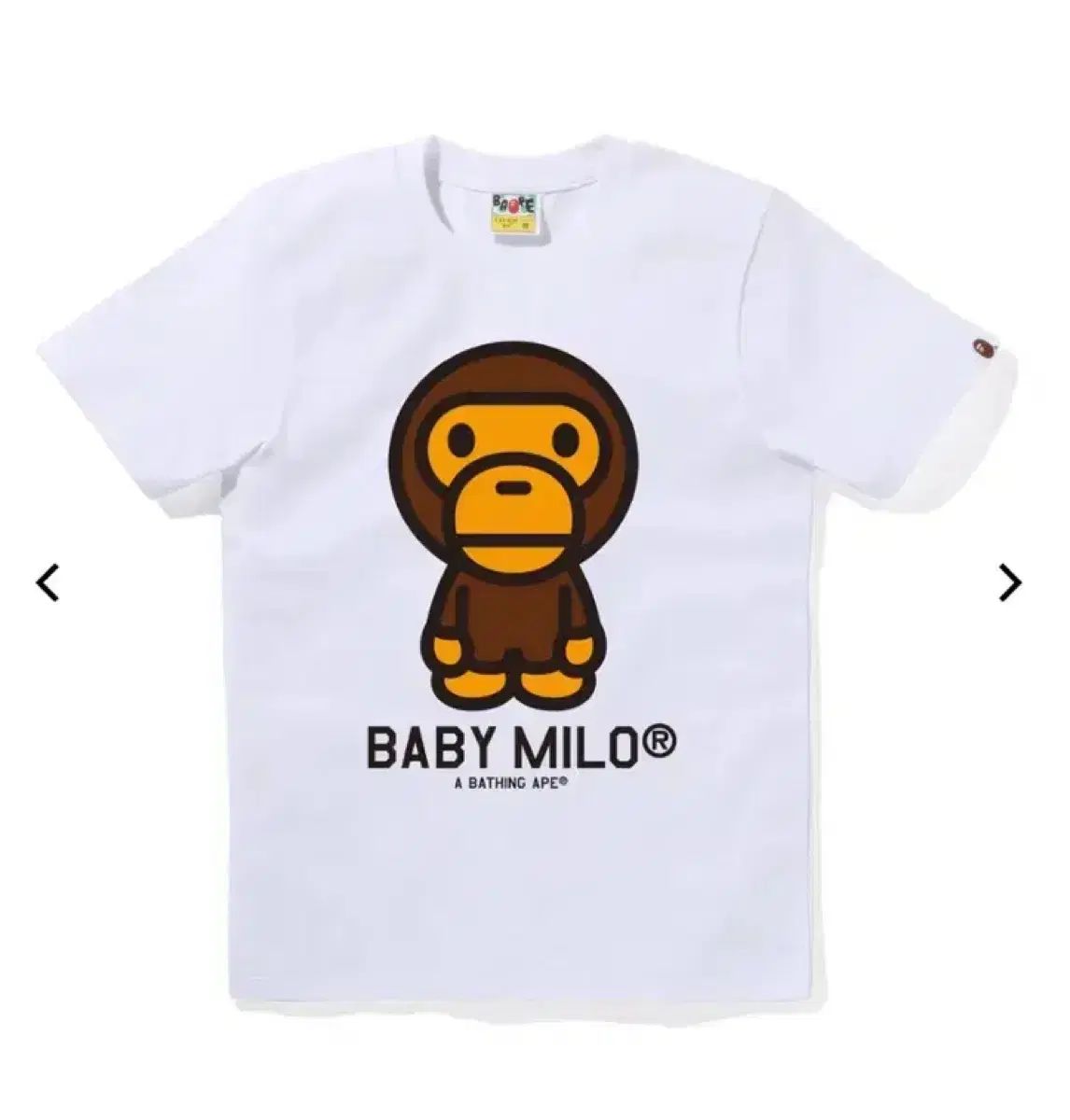 A BATHING APE アベイシングエイプ ベビー マイロ Tシャツ xs