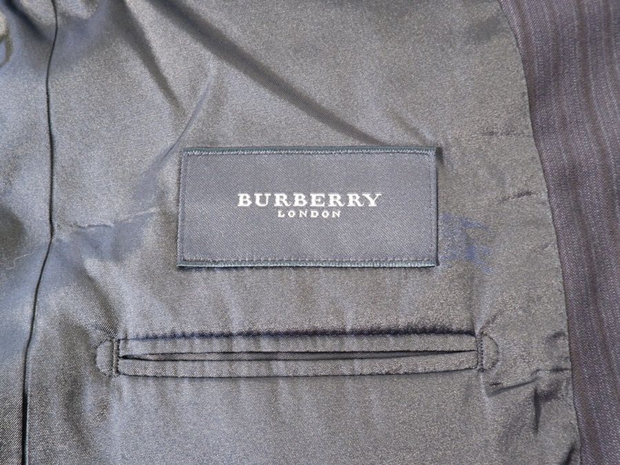 BURBERRY LONDONバーバリー ロンドン 高級ウール セットアップスーツ ジャケットパンツ【41-AB5-S184-2B】【MSTA75745】