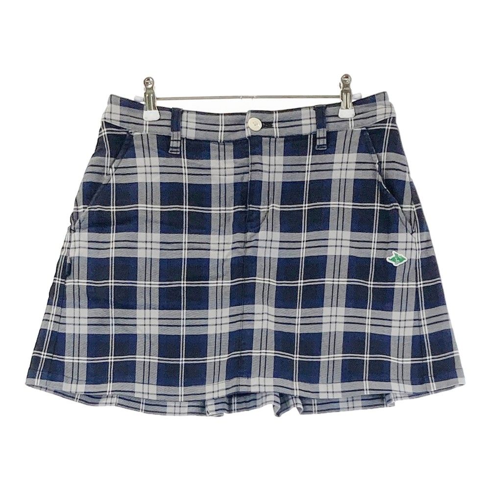 【新品未使用】パーリーゲイツ バックフリル スカート ネイビー S レディース サイズ：1 PEARLY GATES パーリーゲイツ バックフリル