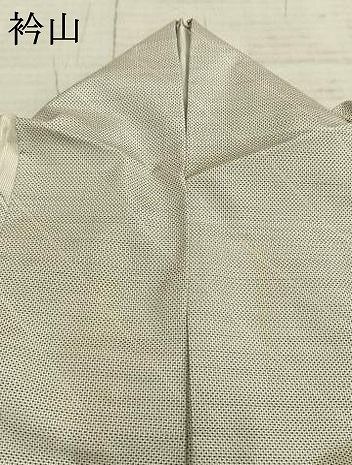 平和屋着物○本場大島紬 白大島 9マルキ 斜縞 正絹 逸品 AAAV8912ma