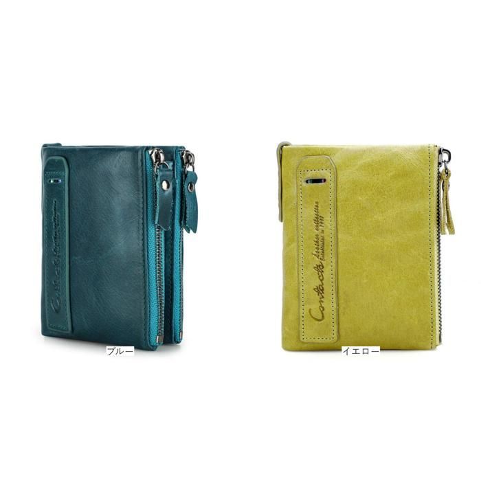 CAFUNÉ 二つ折り財布 ベージュ CAFUNE】カフネ 牛革 コンパクト 2つ折り 財布 ウォレット 財布