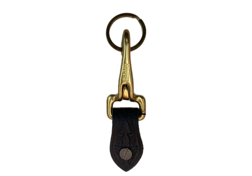 ダブルアールエル RRL LEATHER KEY CHAIN レザー キー チェーン