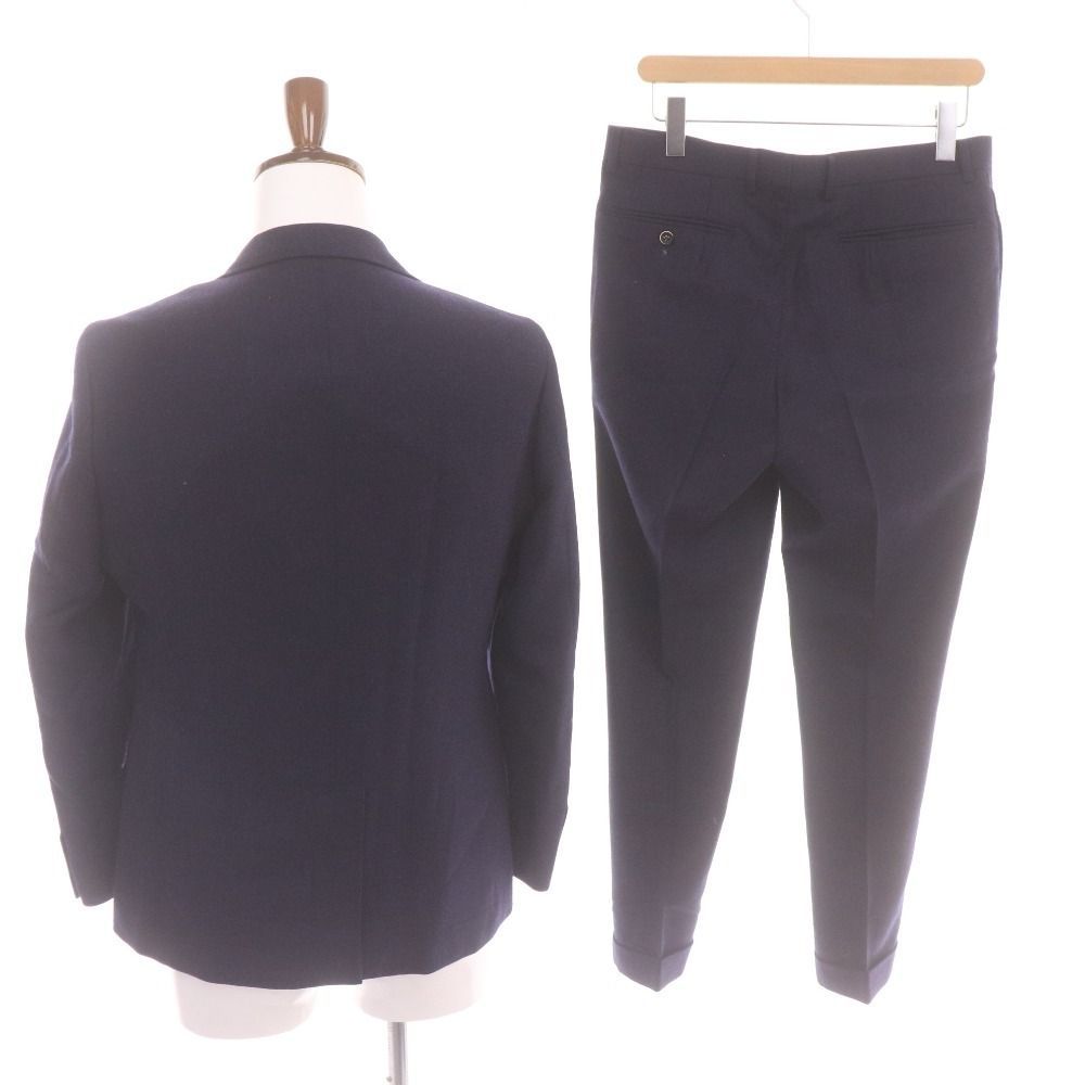 SUIT SELECT スーツセレクト スーツ セットアップ JSK2000 長袖 ジャケット パンツ 上下 メンズ A4 82 ネイビー