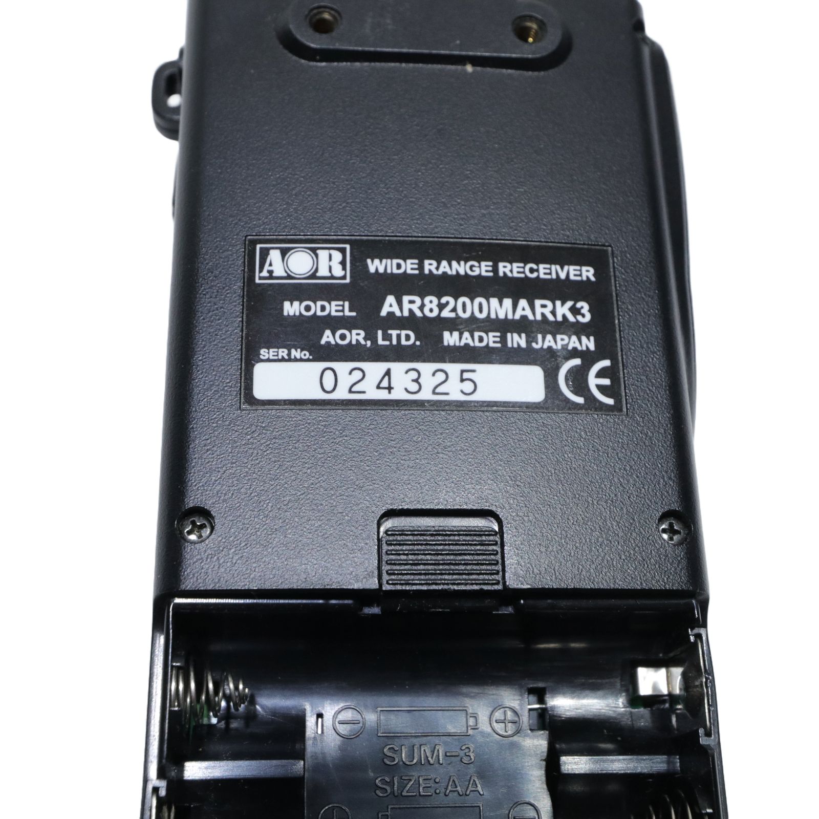 AOR AR8200 MK3 広帯域受信機 値引き 超美品 AOR AR8200 広帯域受信機