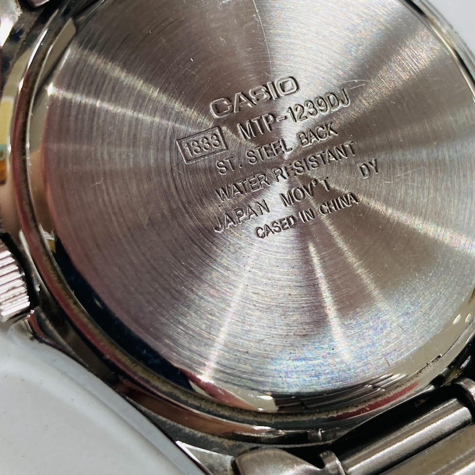 Aフォロー割引あり【ジャンク】CASIO カシオ SEIKO セイコー 時計 腕時計 クオーツ MTP-1239DJ メンズ