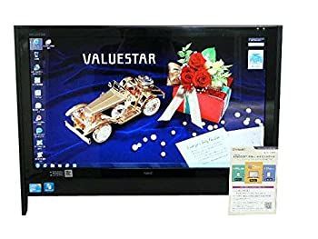 【中古】「非常に良い」NEC デスクトップパソコン パソコン VN770/V ブラック デスクトップ 一体型 本体 Windows7 Core 2 Duo ブルーレイ 地デジ 4GB/1TB