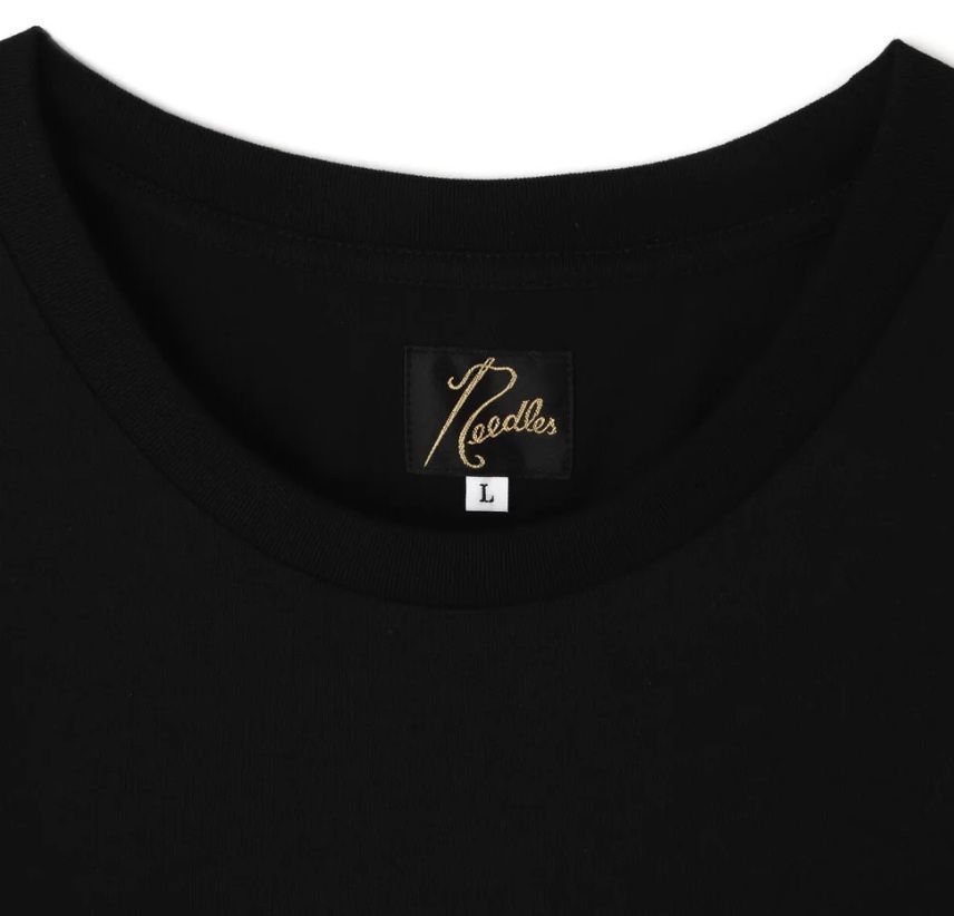 新作 正規品 LHP NEEDLES ニードルズ シンプル Tシャツ 半袖 蝶刺繍 