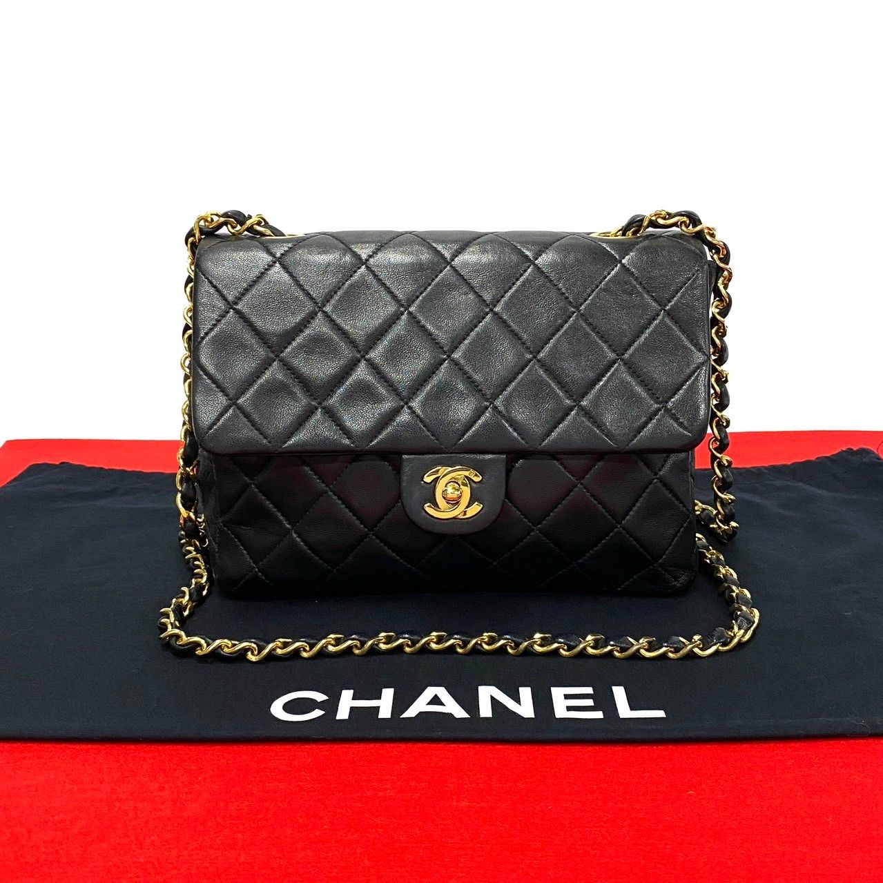極 美品 シール有 2番台 CHANEL シャネル ヴィンテージ ミニマトラッセ  