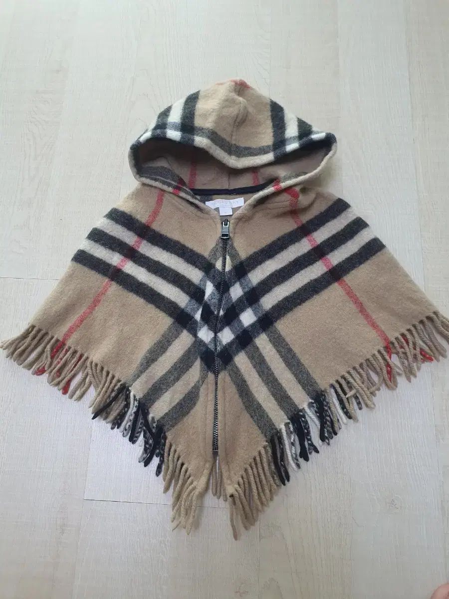 Burberry Kids(バーバリーキッズ) チェック ケープ バーバリー