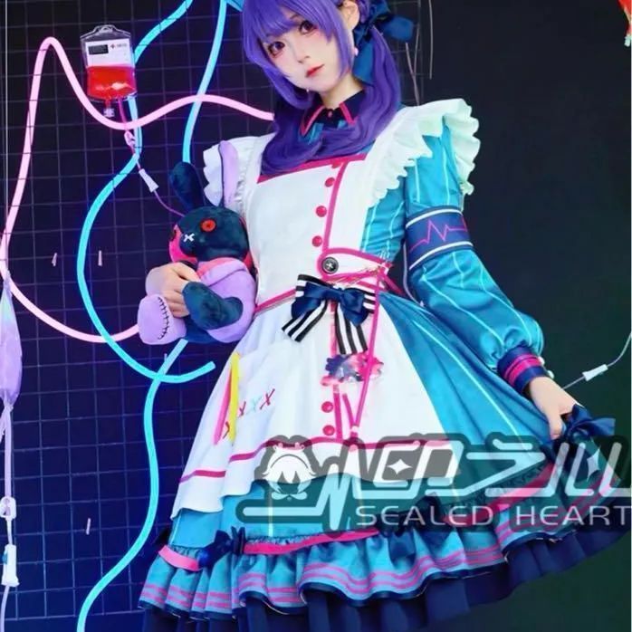 ReAmour配色レイヤードワンピースピンク ReAmour 配色レイヤードワンピ