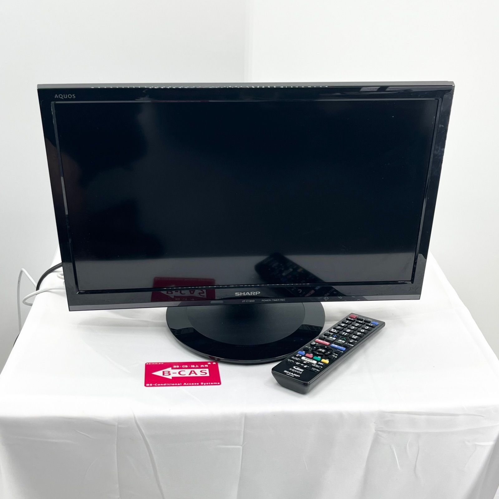 SHARP AQUOS 19インチ液晶テレビ 2T-C19AD-B シャープ AQUOS 2T-C19AD-B [19インチ ブラック系] 価格比較 - 価格.com