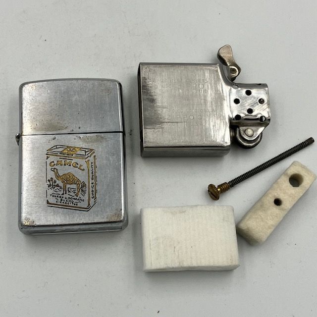 ジッポー Zippo ライター 1969年 なビンテージCAMEL キャメル 豆腐フェルト