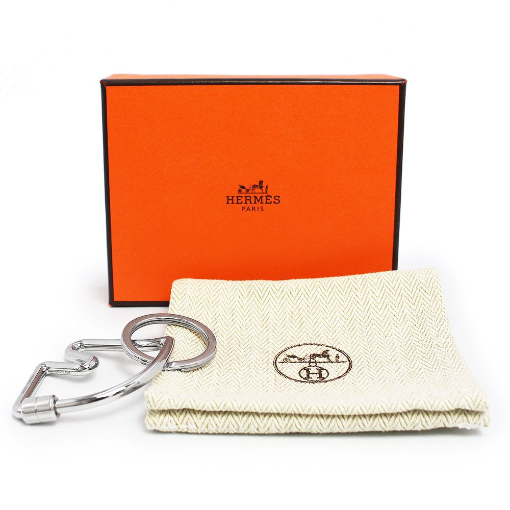エルメス　Hermes cheval シュヴァル　キーリング　キーホルダー　馬 HERMES エルメス キーリング メタル キーホルダー シュヴァル 馬