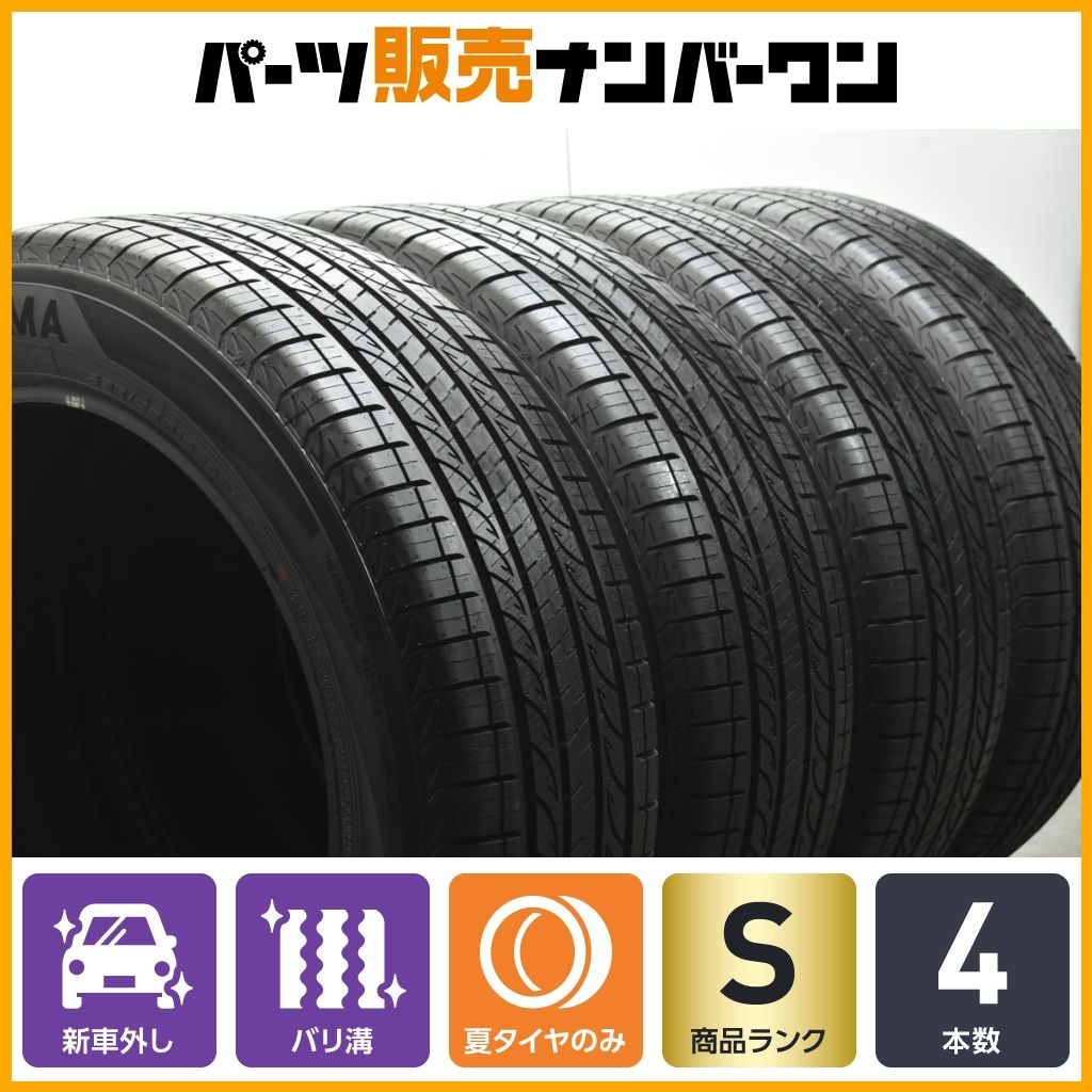 24年製造 夏タイヤ 235/55R19 新車外し 4本セット YOKHAMA