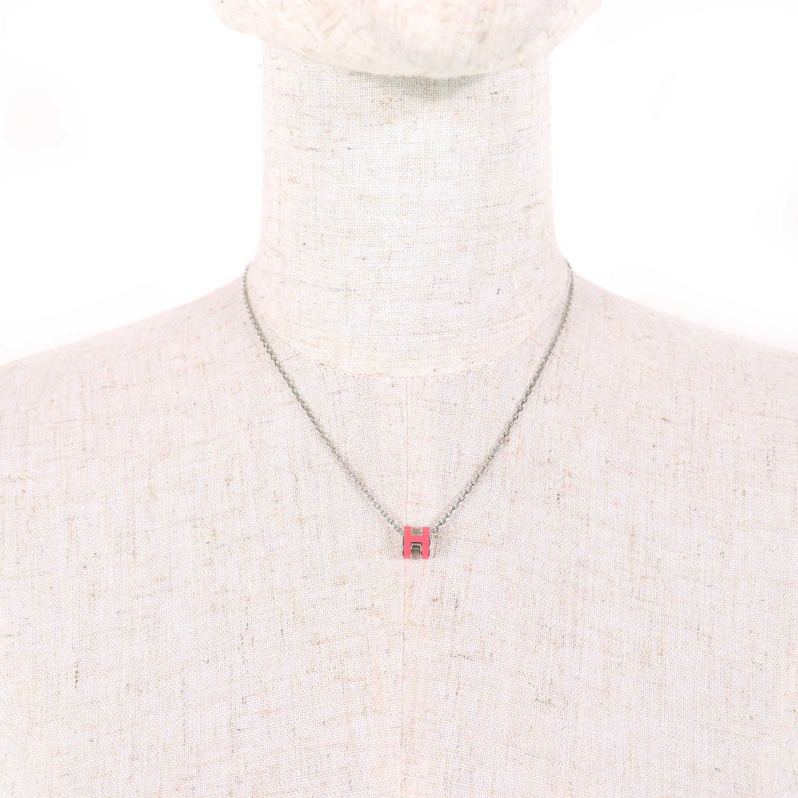 【大人気】HERMES ミニポップHペンダント ギフトに大人気♪】HERMES☆ミニポップH ペンダント (HERMES