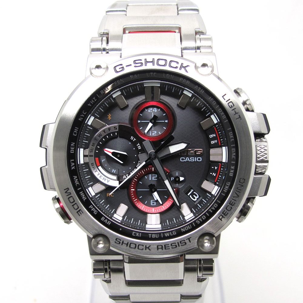 CASIO カシオ 腕時計 G-SHOCK MTG-B1000D-1AJF ソーラー電波 美品 www