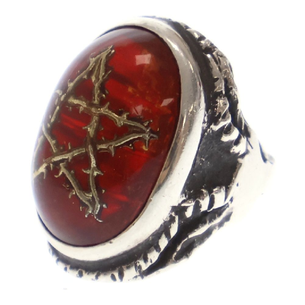 ALEX STREETER (アレックスストリーター) Angel Heart Ring w Thorn