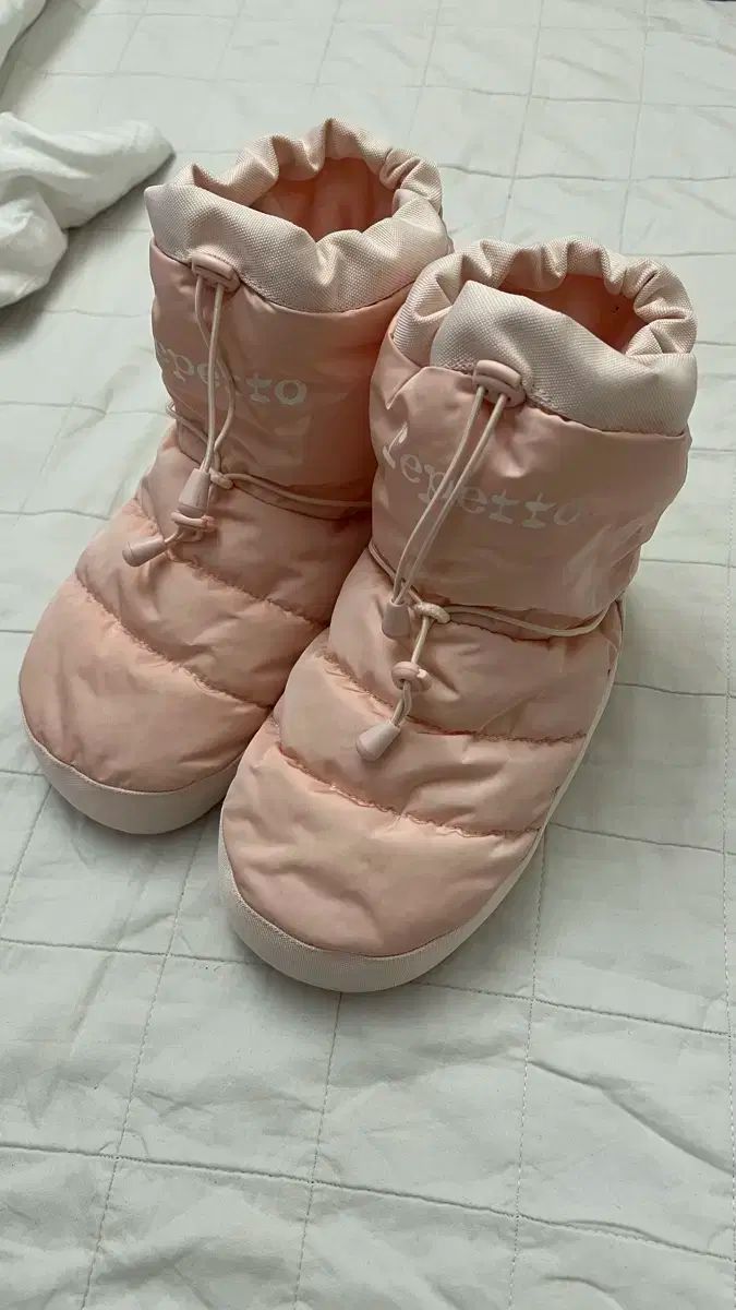 成人 バレエ repetto レペット ウォームアップブーツ 薄ピンク サイズ 38 ー 40