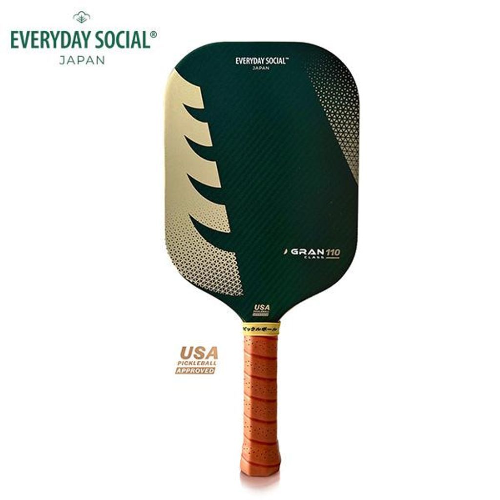 EVERYDAY SOCIAL ピックルボール　パドル　緑 EVERYDAY SOCIAL ピックルボールパドル GRAN CLASS 110-G (Lightweight
