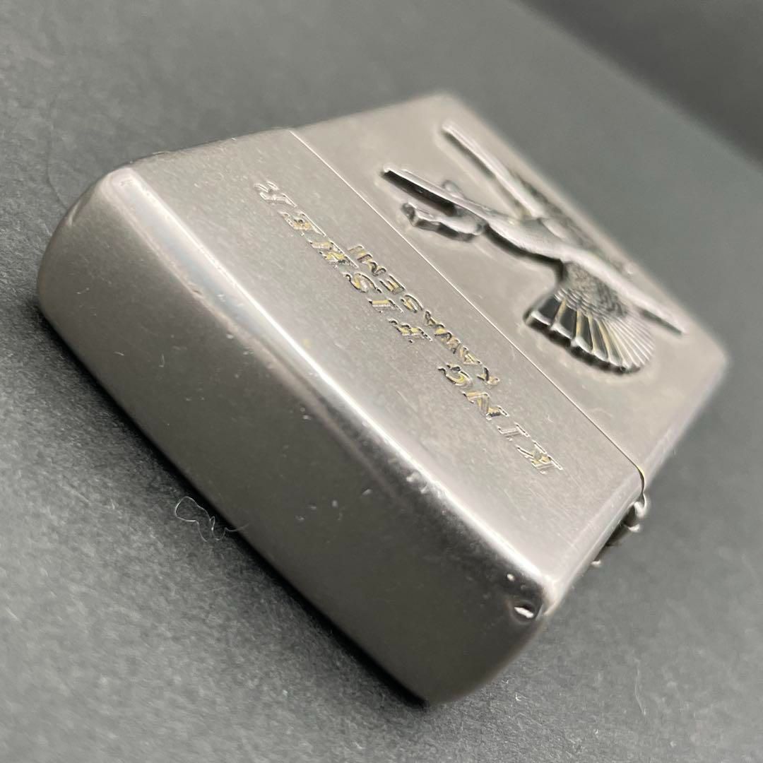 Zippo カワセミ 立体メタル貼り 1996年11月製 KING FISHER KAWASEMI