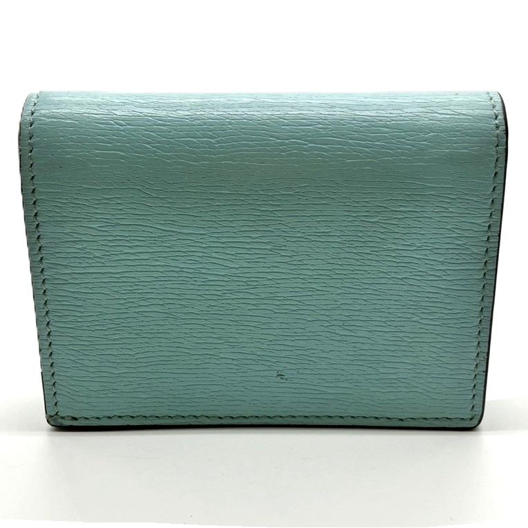 グッチ 財布 ばなにゃ コンパクトウォレット 701009 ライトブルー  