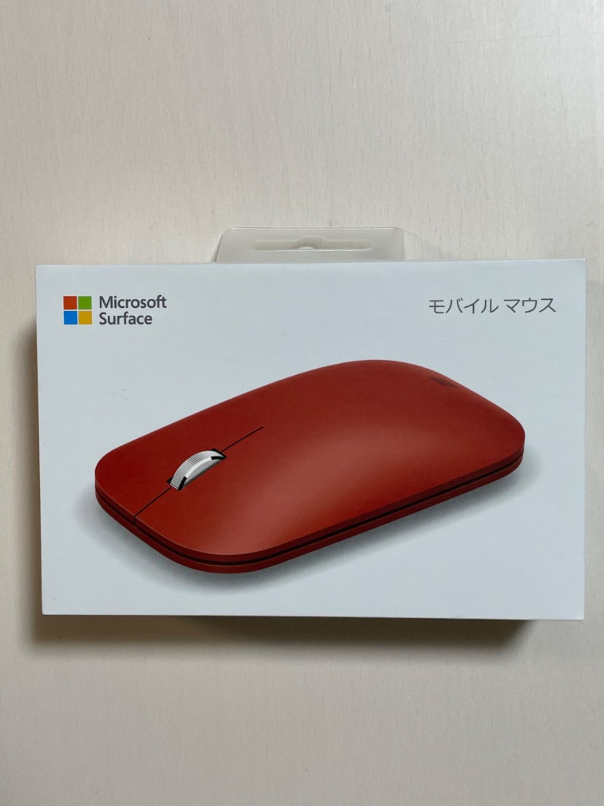 メルカリShops - 【新品未開封】マイクロソフト Surface モバイルマウス(ポピーレッド)