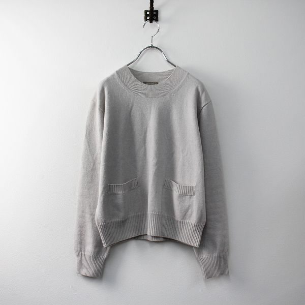 美品✨マーガレットハウエル カシミヤ混 Pコート グレーⅡ MARGARET HOWELL(マーガレットハウエル) FOX BROTHERSPコート579