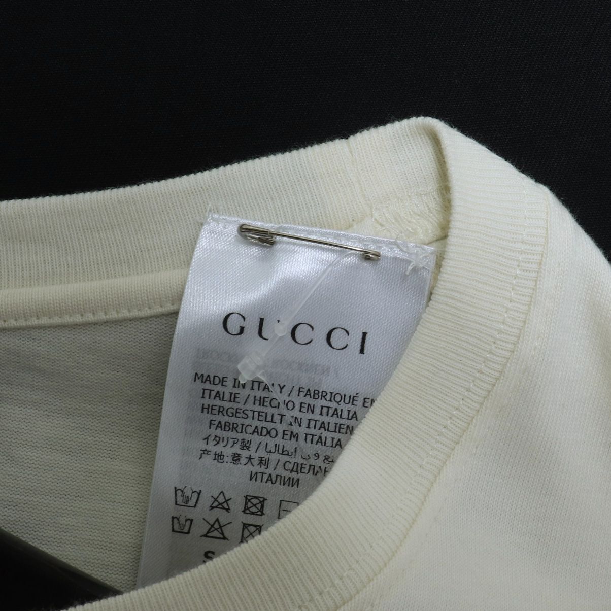 グッチ GUCCI 20SS テニス刺繍 半袖Tシャツ - メルカリ