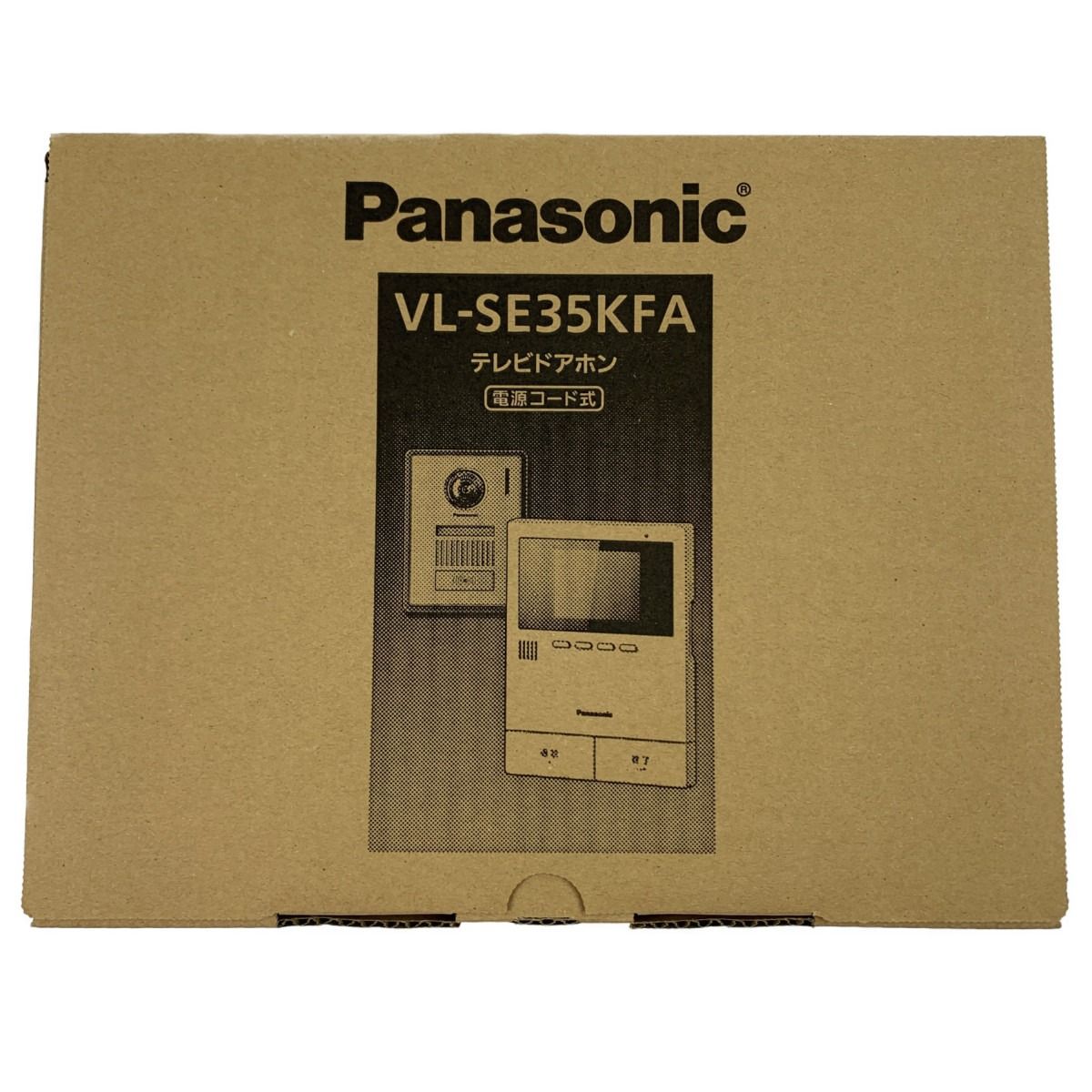 ▽▽Panasonic パナソニック テレビドアホン 電源コード式 VL-SE35KFA 開封未使用品 なんでもリサイクルビッグバンSHOP  メルカリ