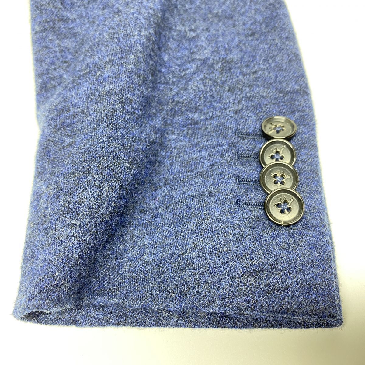 ISAIA イザイヤ テーラードジャケット ウール 毛 ネイビー サイズ44 8R