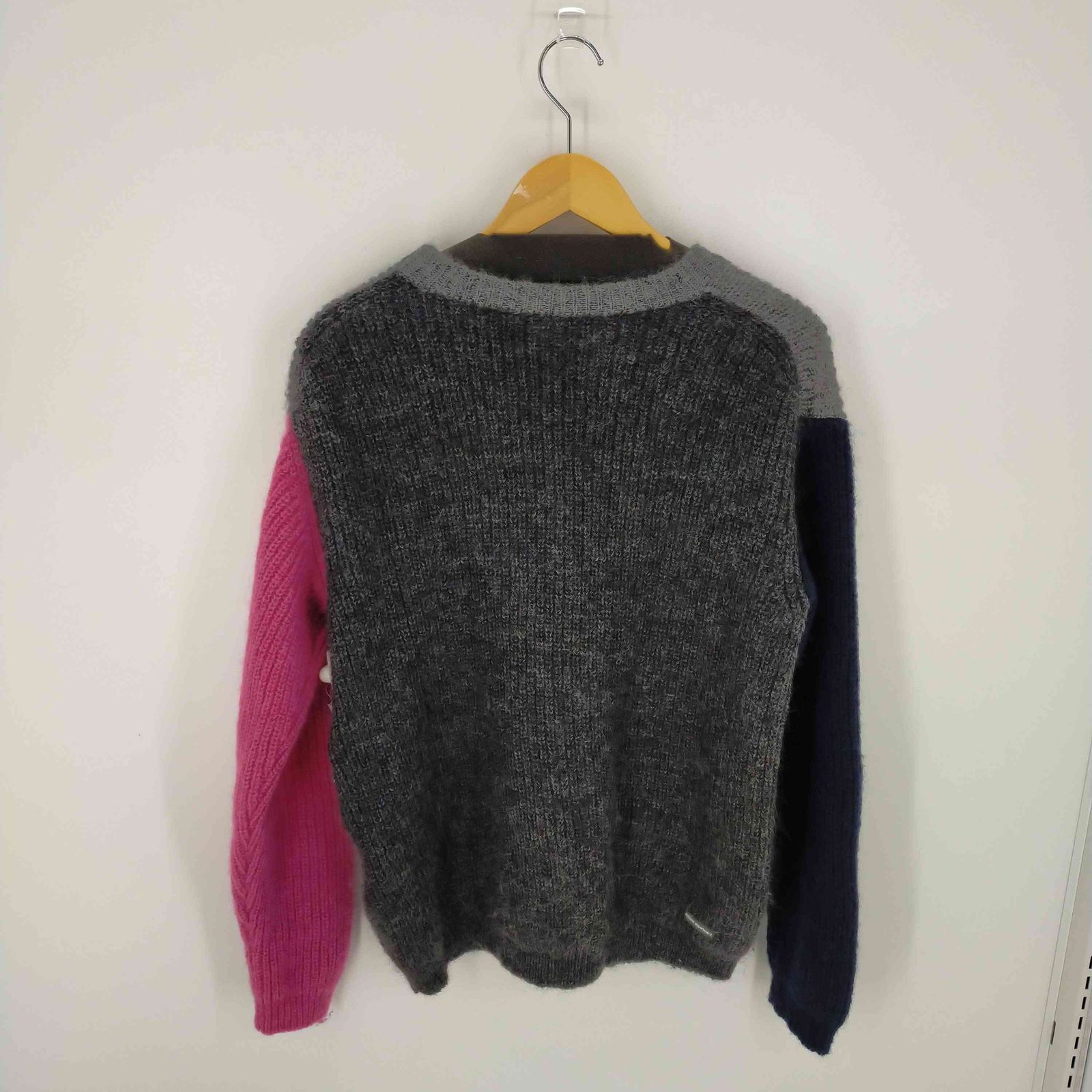 ユニフォームエクスペリメント uniform experiment MOHAIR CREW NECK