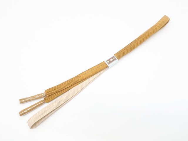 7歳　七五三　美品アセテート着物、しつけ糸、帯、帯揚げ、帯締め、しごきセット しごき 帯揚げ セット 七五三に 子供用 正絹の変わり色 志古貴